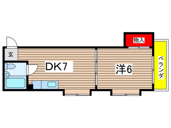 カ－サＵの物件間取画像